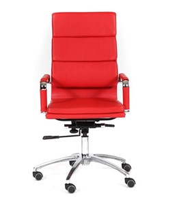 Кресло офисное CHAIRMAN 750 экокожа красная в Черкесске - предосмотр 1